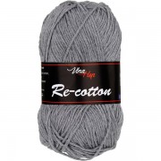 Příze Re-cotton, 81027, šedá