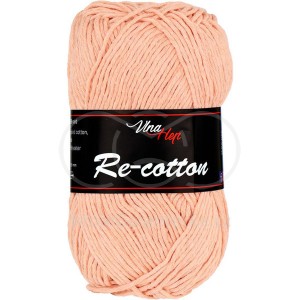 Příze Re-cotton, 81076, lososová