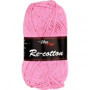 Příze Re-cotton, 81121, růžová