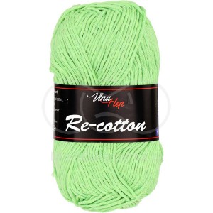 Příze Re-cotton, 81229, světle zelená