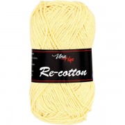 Příze Re-cotton, 81244, žlutá světlá