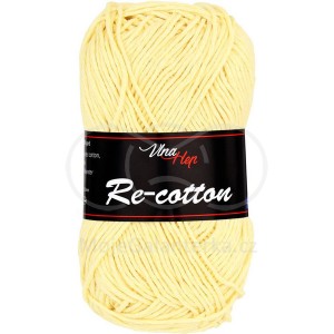 Příze Re-cotton, 81244, žlutá světlá