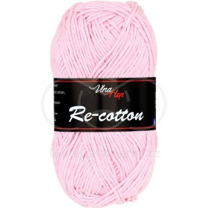 Příze Re-cotton, 81320, světle růžová