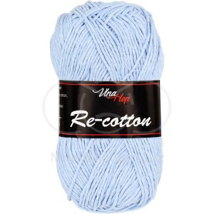 Příze Re-cotton, 81346, světle modrá