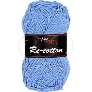 Příze Re-cotton, 81349, modrá