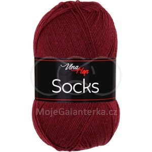 Příze Socks, 61136, bordó