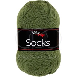 Příze Socks, 61215, khaki