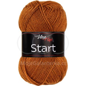 Příze Start, 41054, hnědá rezavá
