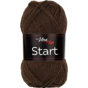 Příze Start, 41057, tmavě hnědá