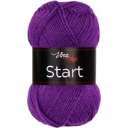 Příze Start, 41100, fialová tmavá