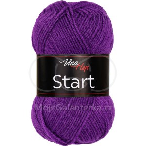 Příze Start, 41100, fialová tmavá