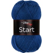 Příze Start, 41277, modrá jeansová