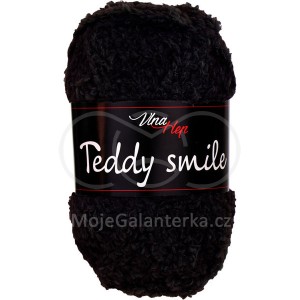 Příze Teddy smile,  4001, černá