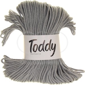 Příze Toddy Premium, 3mm, 101, šedá