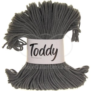 Příze Toddy Premium, 3mm, 102, středně šedá