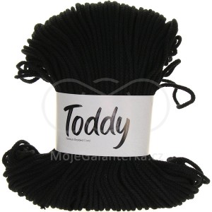 Příze Toddy Premium, 3mm, 106, černá
