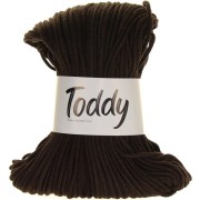Příze Toddy Premium, 3mm, 304, tmavě hnědá