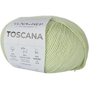 Příze Toscana, 142770, Lime Cream