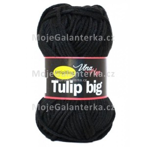 Příze Tulip Big, 4001, černá