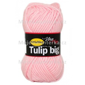Příze Tulip Big, 4026, světle růžová