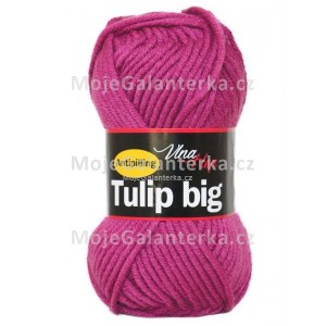 Příze Tulip Big, 4048, purpurová (fialovo růžová)