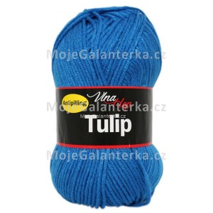 Příze Tulip, 4128, modrá