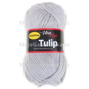 Příze Tulip, 4230, světle šedá