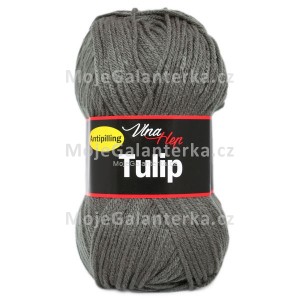 Příze Tulip, 4236, tmavě šedá