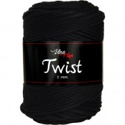 Příze Twist, 8001, černá
