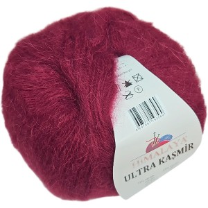 Příze Ultra Kasmir, 56806, tmavě červená