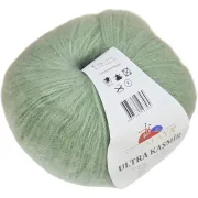 Příze Ultra Kasmir, 56821, zeleno šedá