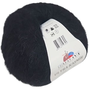 Příze Ultra Kasmir, 56824, černá
