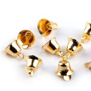 Zvoneček 11 mm, zlatý